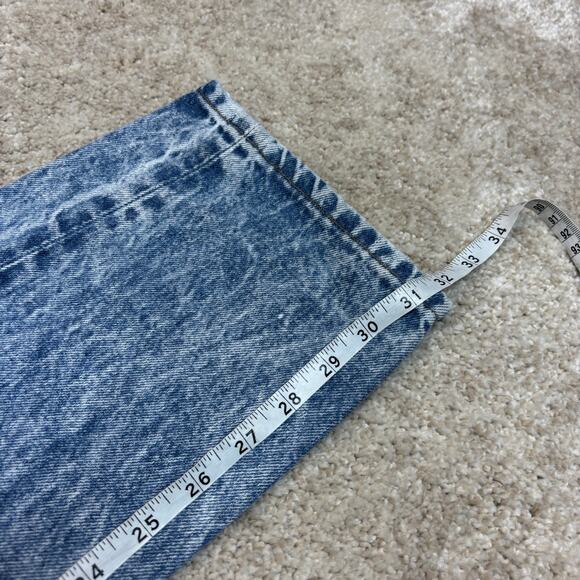 Vintage 80s Levi's 501 XX Straight Leg Jeans 31x32 (30x31) Made in USA Acid - Picture 8 of 14